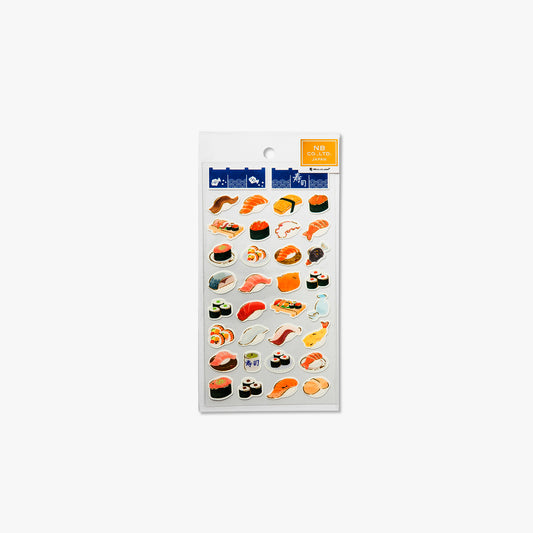 Selbstklebende Sticker im japanischen Stil: Sushi ⋅ NB