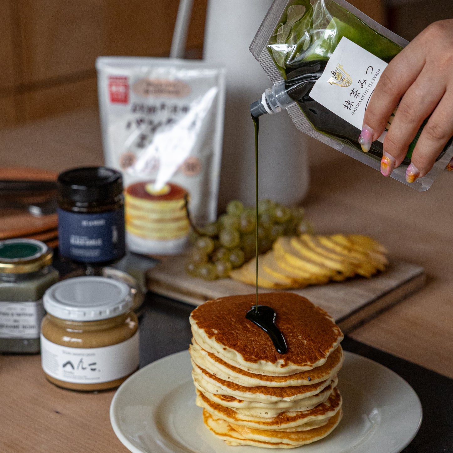 Okinawa kuromitsu schwarzer Zuckersirup mit Matcha ⋅ Choshiya ⋅ 200g