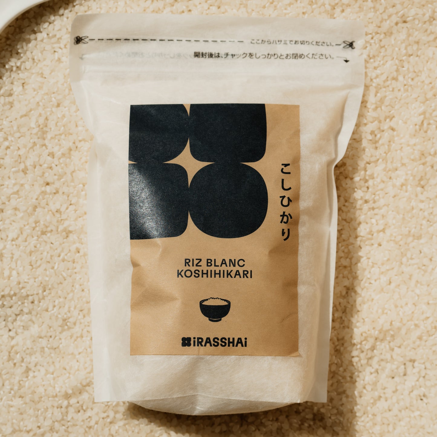 Weißer Reis koshihikari ⋅ Nanohana für iRASSHAi ⋅ 1kg