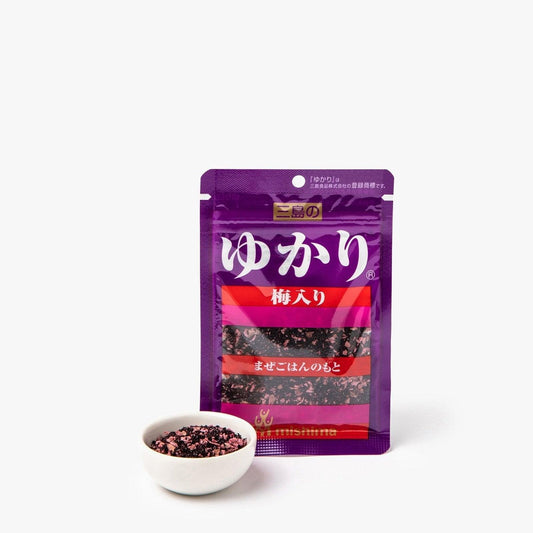 Furikake-Gewürz mit Ume-Pflaume und rotem Shiso - 22g - Mishima Foods - iRASSHAi