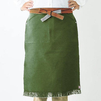 Maekake Schürze grün Matcha Blatt - Anything - iRASSHAi