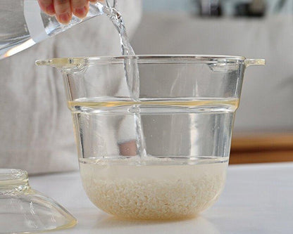 Reiskocher aus Glas für die Mikrowelle - Hario - iRASSHAi