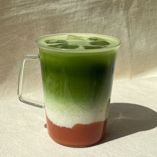 Recipe Matcha latte strawberry