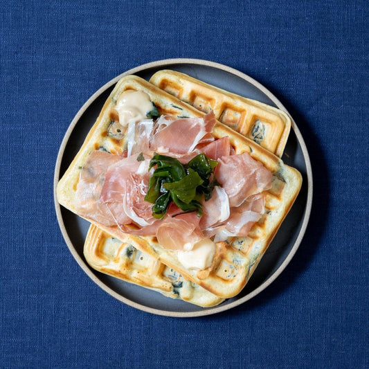 Salted waffles with wakame - iRASSHAi