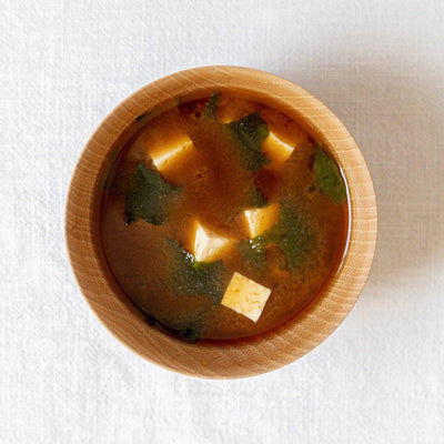 Traditional miso soup