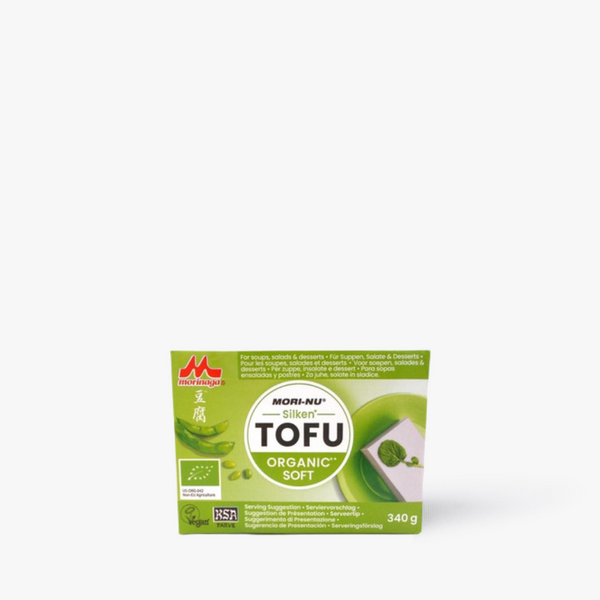 Organic silken tofu ⋅ Morinaga ⋅ 340g