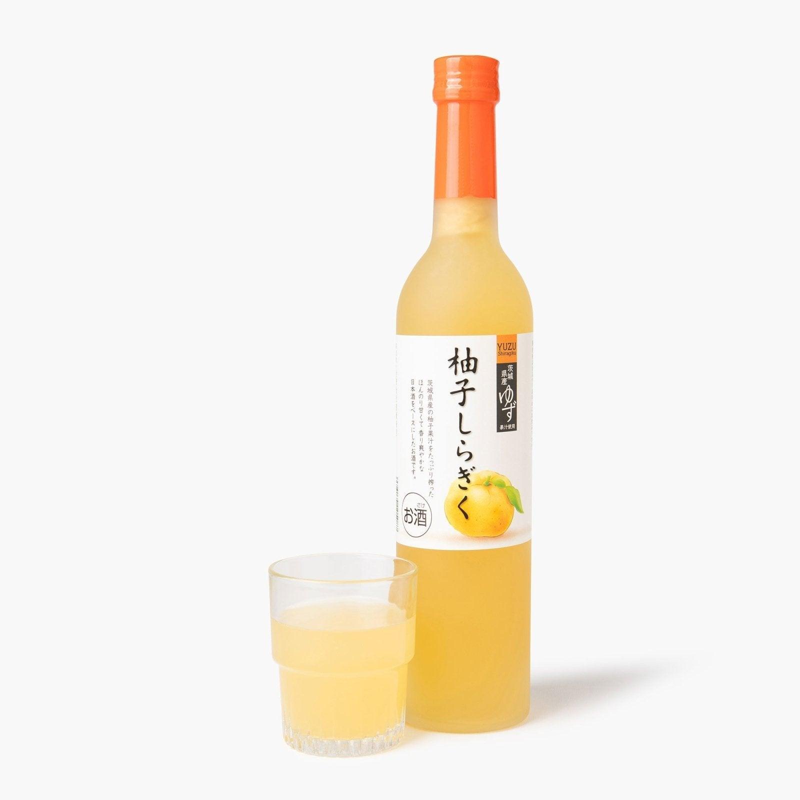 Yuzu Liqueur - Yuzushu - 13° - 500ml - Shiragiku -iRASSHAi