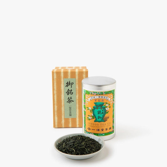 Gyokuro kakurei in a tin - bulk - 80g - Ippodo Tea -iRASSHAi