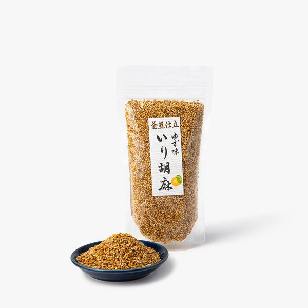 Sesame seeds with yuzu ⋅ Yagicho Honten ⋅ 120g