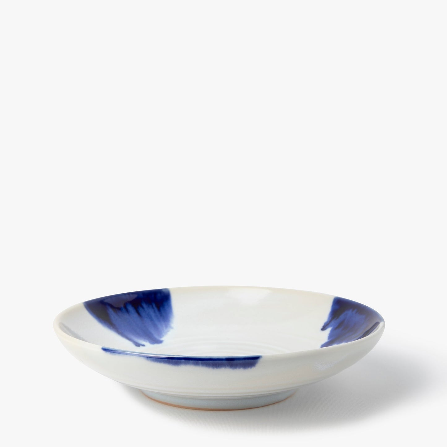 Aizuki white and blue service plate Ø 235mm ⋅ Touga