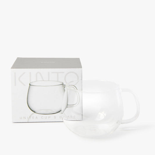 Clear glass mug 350ml ⋅ Kinto