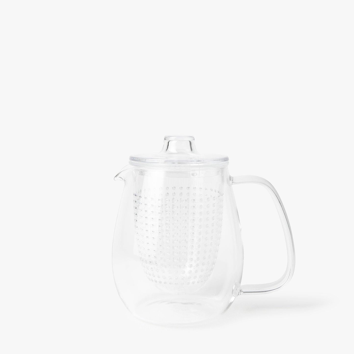 Clear glass teapot with filter 680ml ⋅ Kinto