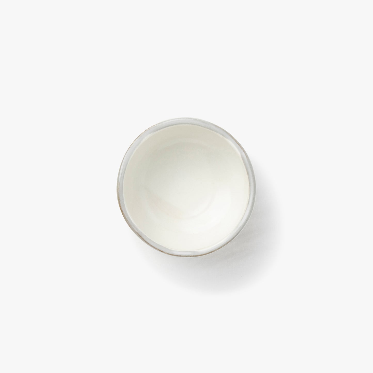 White enamelled matcha bowl chawan Ø 115mm ⋅ Touga