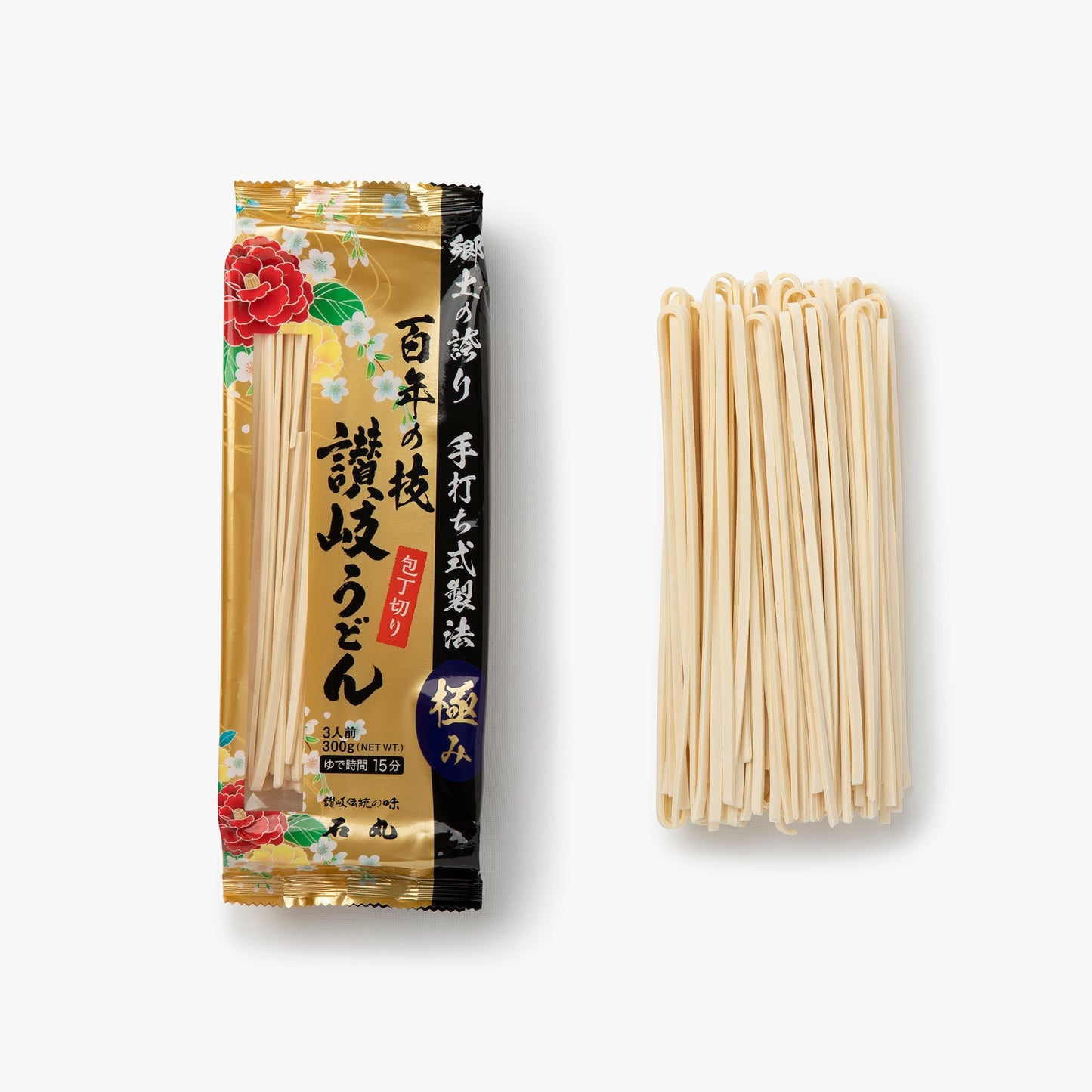 Hand-stretched udon noodles ⋅ Ishimaru Seimen ⋅ 300g