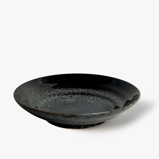 Koge soup plate black Ø 230mm ⋅ Emro Aziatica