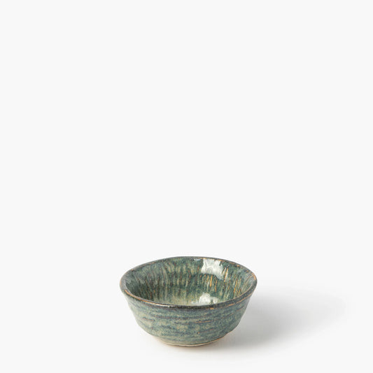 Small gray bowl with white spots (10x4.4cm) ⋅ Touga