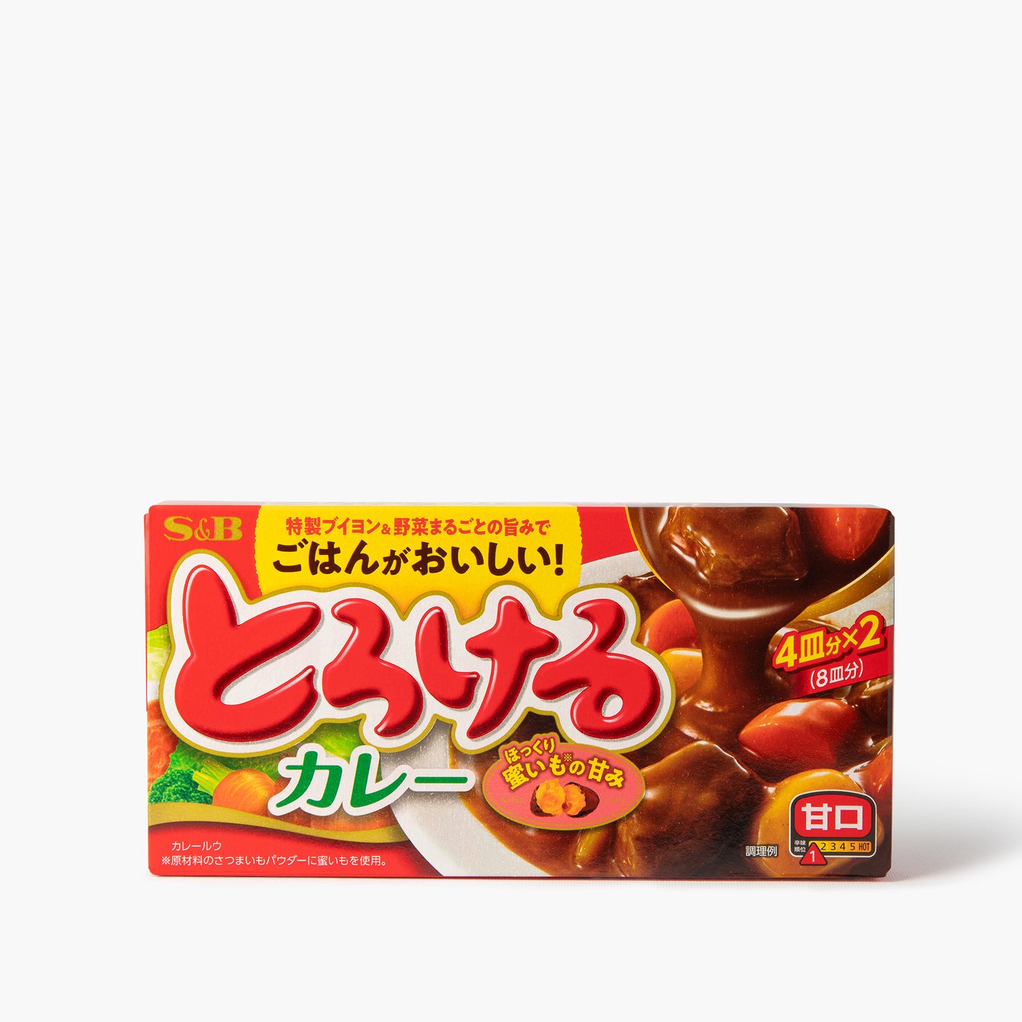 Torokeru Mild Curry Sauce ⋅ S&B ⋅ 144g