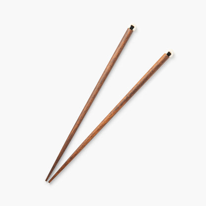 Pair of wooden chopsticks onigiri nori 213mm ⋅ Ippinsha