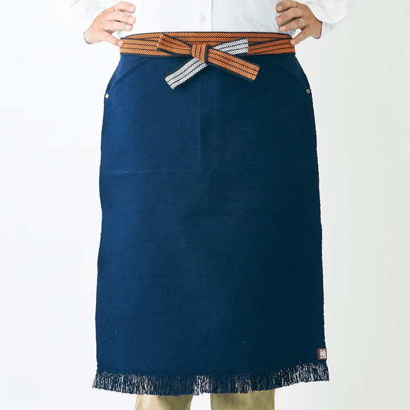 Maekake apron navy blue - Anything - iRASSHAi