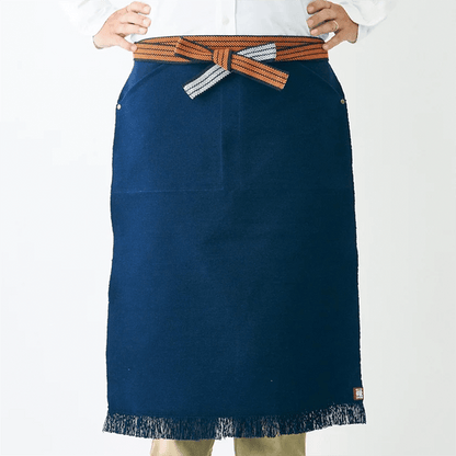 Maekake apron navy blue - Anything - iRASSHAi