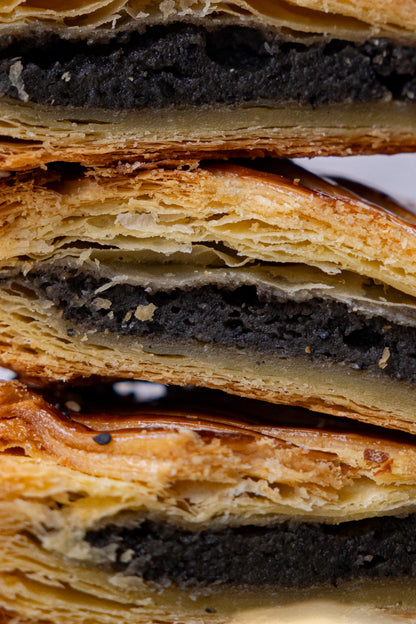 Japanese black sesame galette des rois [available for pickup in store]
