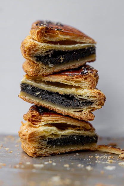 Japanese black sesame galette des rois [available for pickup in store]