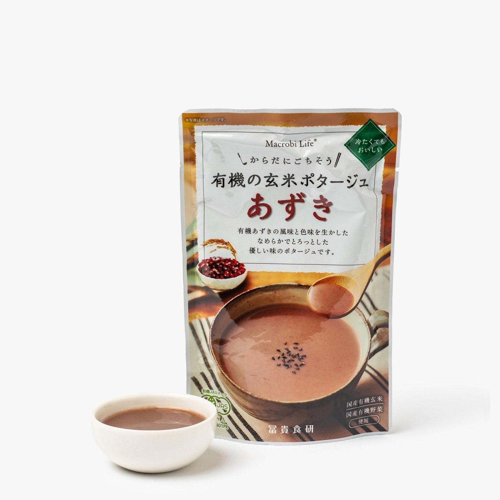 Whole grain rice soup with red azuki beans - 135g - Fuki Food - iRASSHAi