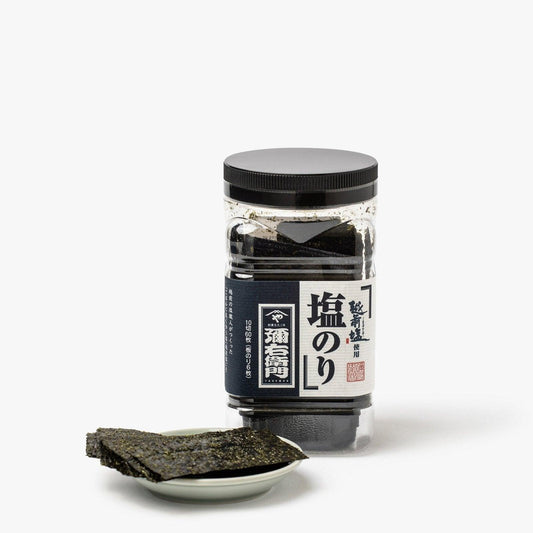 Roasted and salted shio nori seaweed leaves - 23g - Wataya - iRASSHAi