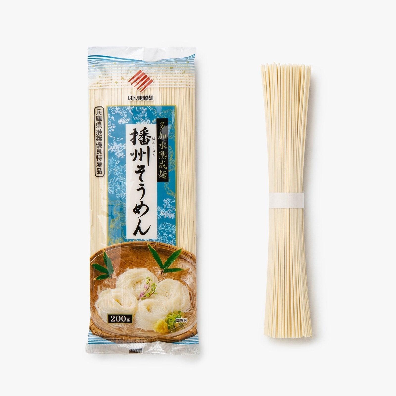 Premium fine wheat noodles - 200g - Harima seimen - iRASSHAi