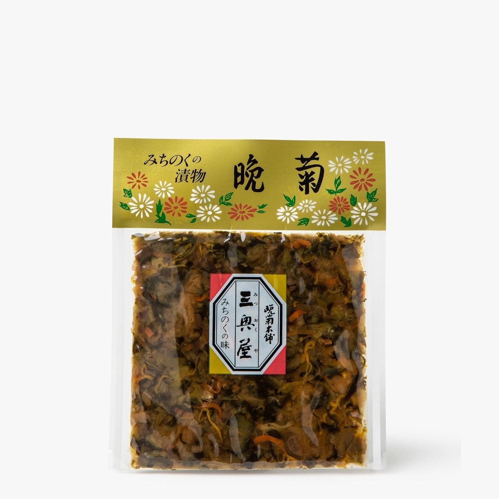 Japanese Vegetable Pickles with Soy Sauce - 100g - Mitsuokuya - iRASSHAi