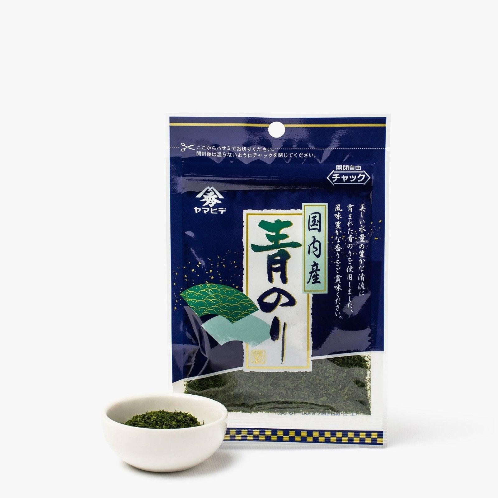 Aonori seaweed powder - 2.2g - Yamahide shokuhin - iRASSHAi