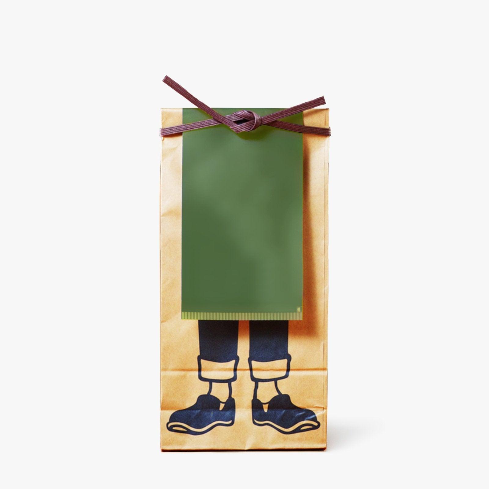 Maekake matcha leaf green apron - Anything - iRASSHAi