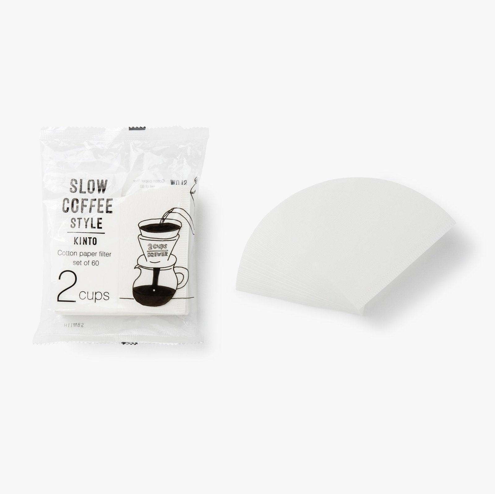 Paper filters for V60 - 60 units - Kinto - iRASSHAi