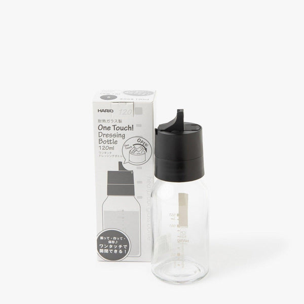 Black vinaigrette bottle 120ml ⋅ Hario