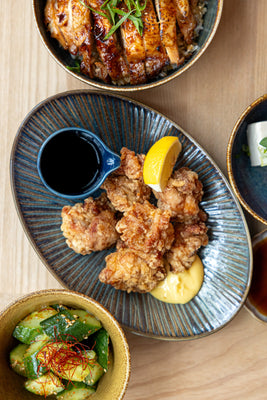 Pollo frito japonés Kaarage
