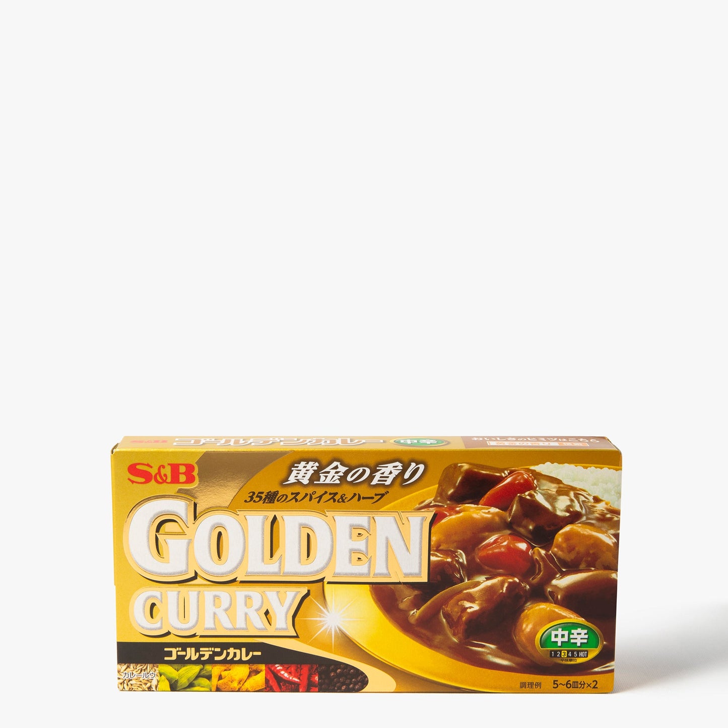 Salsa de curry dorada y picante ⋅ S&B ⋅ 198g