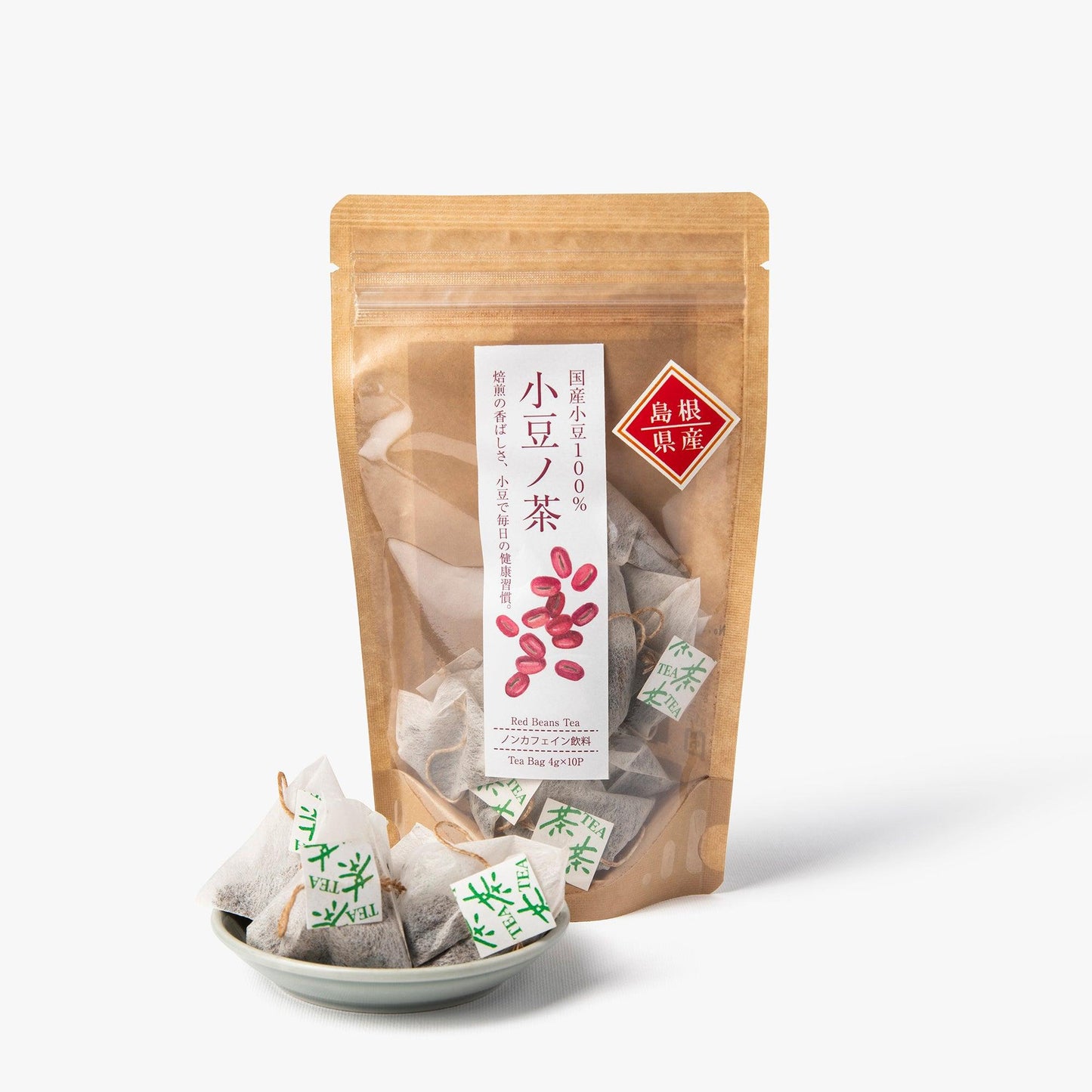 Infusión de judías rojas Azuki 10 bolsitas de té ⋅ Senchasou ⋅ 32g