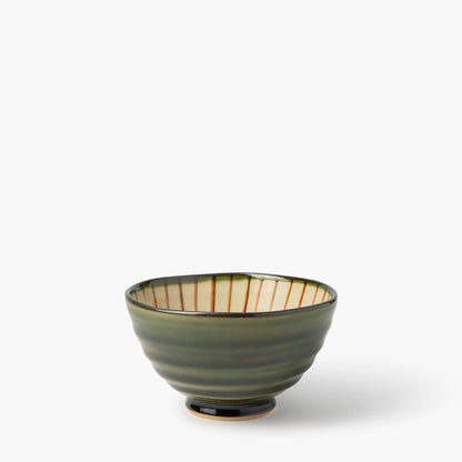 Oribe Naisuji bol verde interior blanco Ø115mm ⋅ Touga
