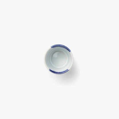 Aizuki cuenco blanco y azul Ø 85mm ⋅ Touga