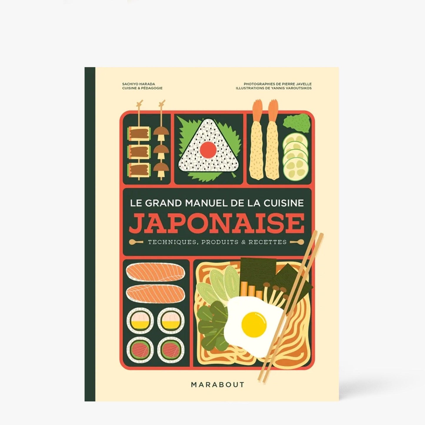 Reservar Le grand manuel de la cuisine japonaise ⋅ Marabout