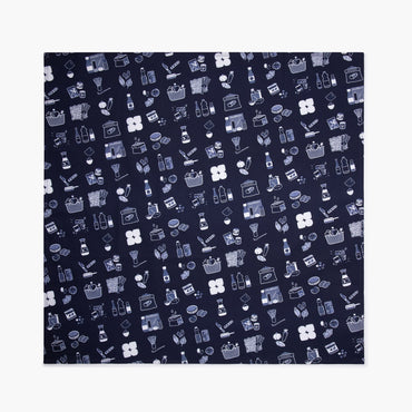 Furoshiki estampado azul iRASSHAi ⋅ iRASSHAi