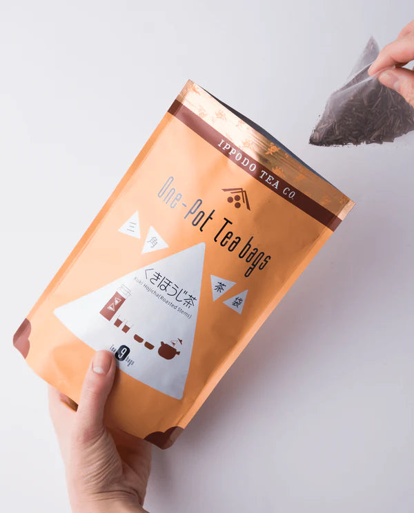 Té verde de tallo tostado kukicha 9 bolsitas ⋅ Ippodo Tea ⋅ 68g