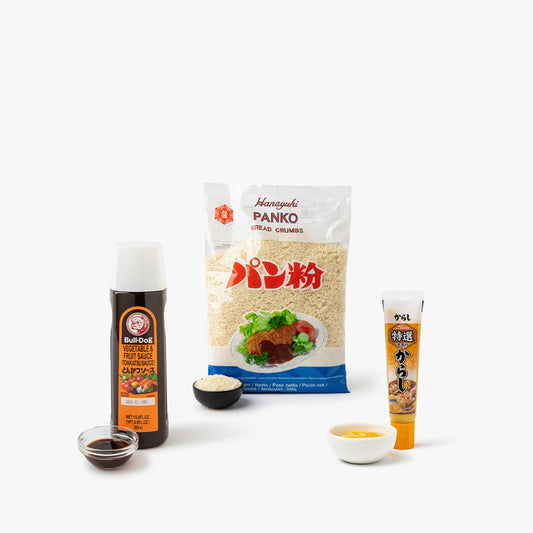 Pack de recetas caseras de tonkatsu de cerdo