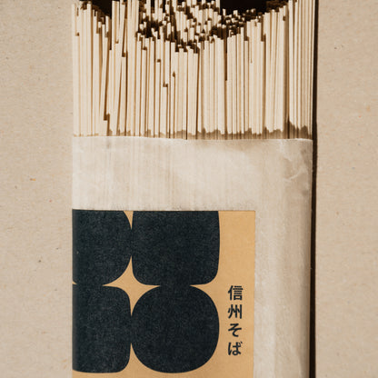 Shinshu soba noodles ⋅ Shinshu Togakushi Soba for iRASSHAi ⋅ 200g