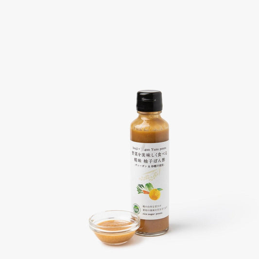 Salsa ponzu con yuzu y koji - 145ml - Kono Vinegar Miso Manufacturing Factory - iRASSHAi