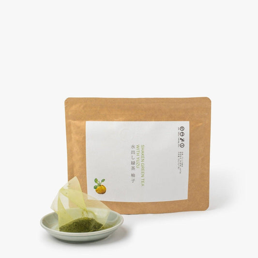 Té verde Ryokucha con yuzu - en coctelera - 7 Bolsitas - 35g - En Tea - iRASSHAi