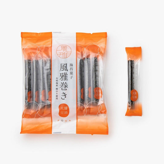 Maki de soja con salsa de soja - 10g - Ariake Nori Labo - iRASSHAi