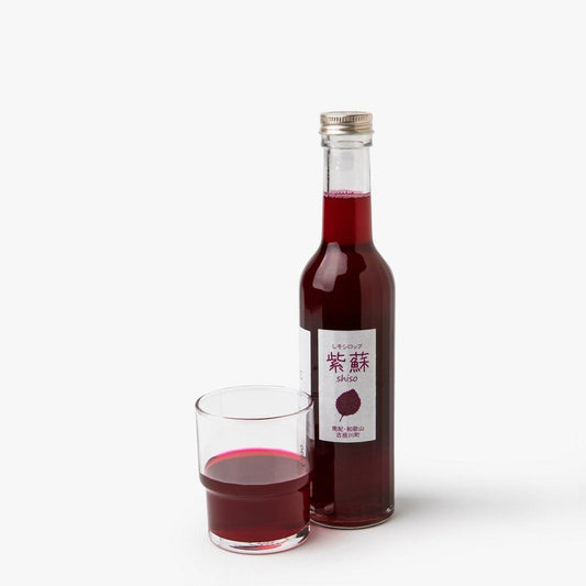 Jarabe de shiso - 300ml - Kozagawa Yuzu Hirai no sato - iRASSHAi