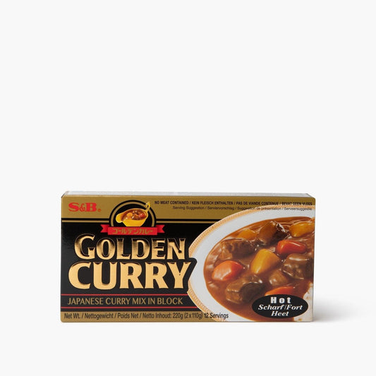 Salsa picante de curry en tableta - 220g - S&B - iRASSHAi