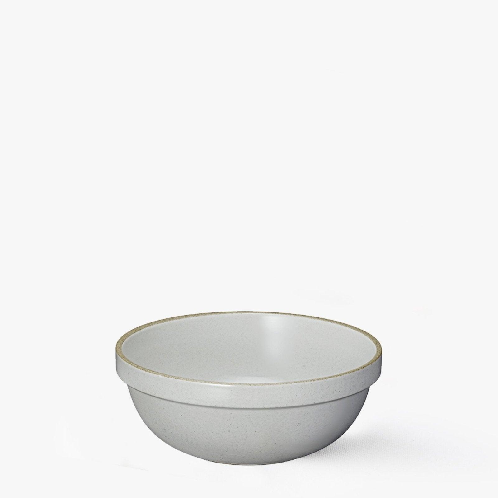 Cuenco redondo hueco esmaltado gris Ø 185mm - Hasami Porcelana - iRASSHAi